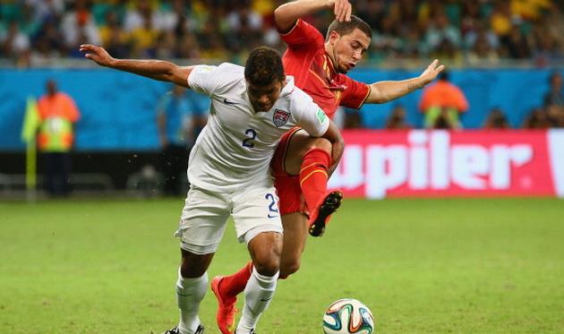 Деандре Йедлин против Эдена Азара, Getty Images