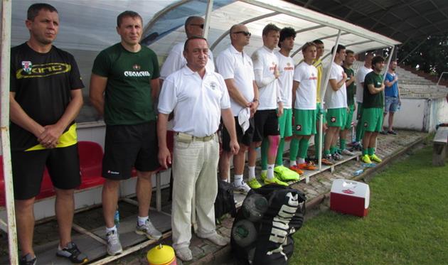 Сергей Солдатов (слева), фото Артура Валерко, Football.ua.