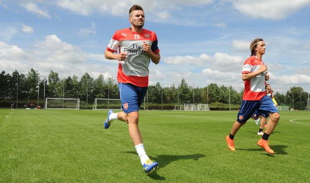 Дженкинсон на тренировке, getty images