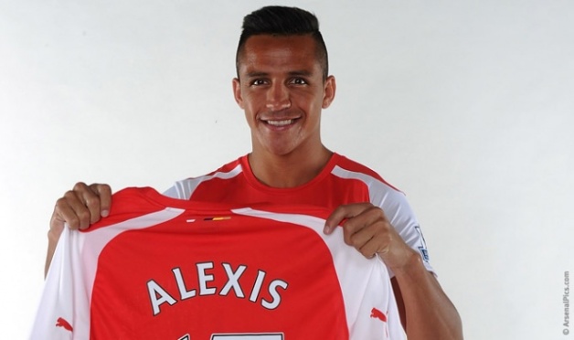 Алексис Санчес, arsenal.com
