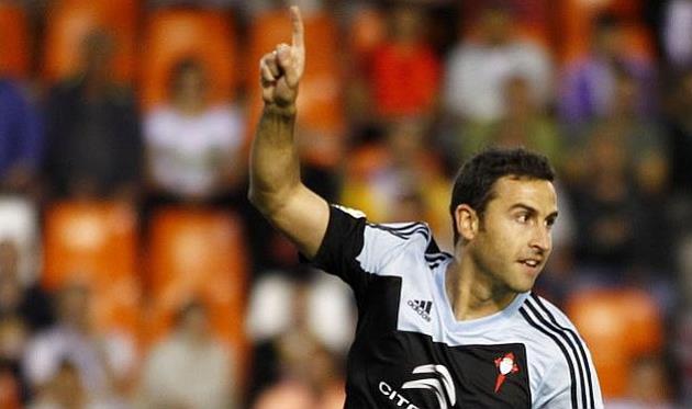 Лопес отмечает тот самый гол в ворота Валенсии, фото marca.com