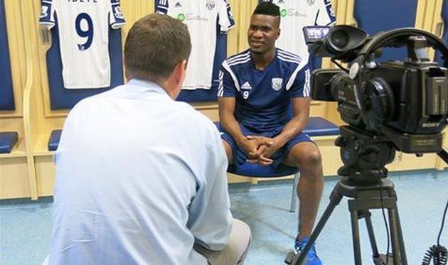 Браун Идейе, wba.co.uk