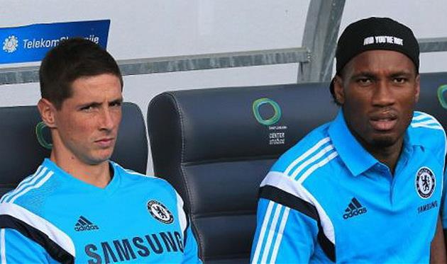 Торрес и Дрогба, фото telegraph.co.uk