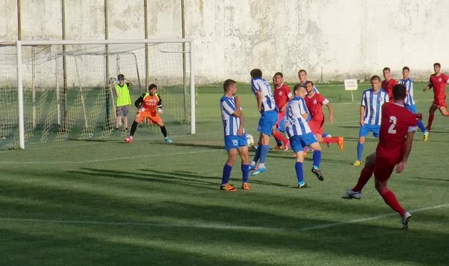 Новицкий из Реала Фармы оформляет первый дубль нового сезона, фото vk.com/real_pharma