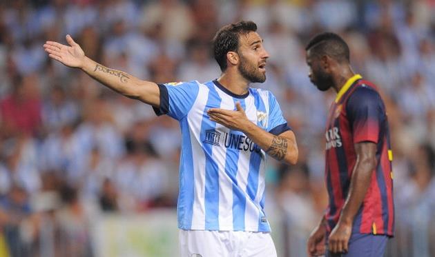 Хесус Гамес в матче против Барселоны, фото getty images