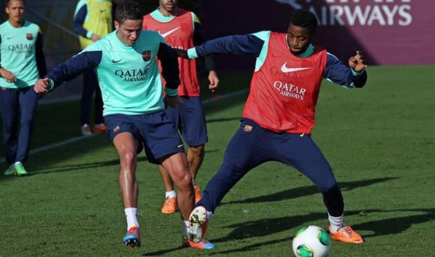 Афеллай и Сонг, фото FCB