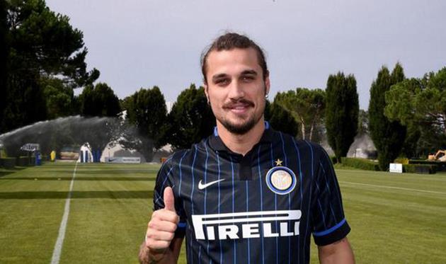 Пабло Освальдо в новой форме, inter.it