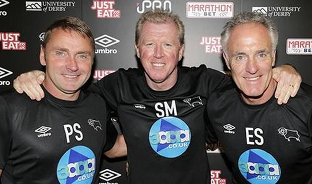 Стив Маккларен и его ассистенты, dcfc.co.uk