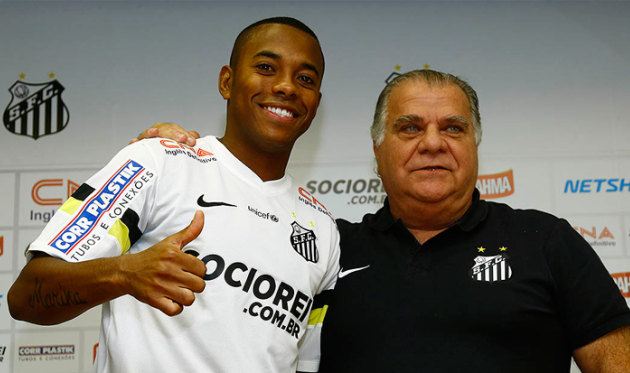 Робиньо, фото santosfc.com.br