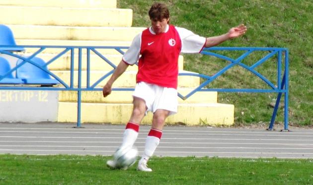 Вадим Гонщик еще в белоцерковской форме, фото Артура Валерко, Football.ua