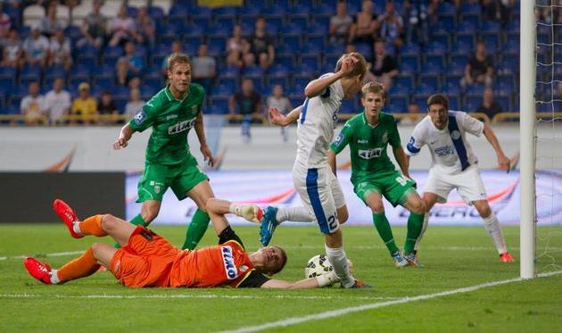 Мирошниченко и Ко Днепр не удержали, фото С. Ведмидя, Football.ua