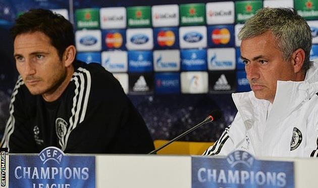 Лэмпард и Моуриньо, Getty images