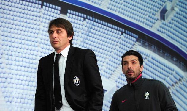 Антонио Конте и Джанлуиджи Буффон, Getty Images