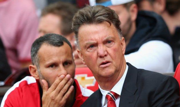 Райан Гиггз и Луи ван Гаал, фото sky sports