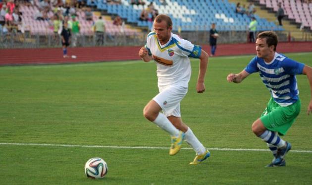 Ярослав Захаревич (слева), фото fcslavutich.ck.ua