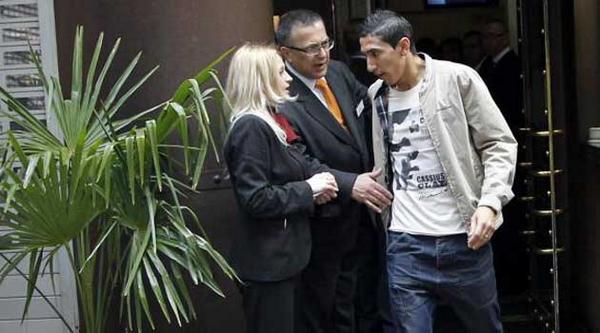 Ди Мария замечен в Англии, фото marca.com