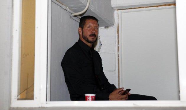 Диего Симеоне во время матча с Райо, фото AS