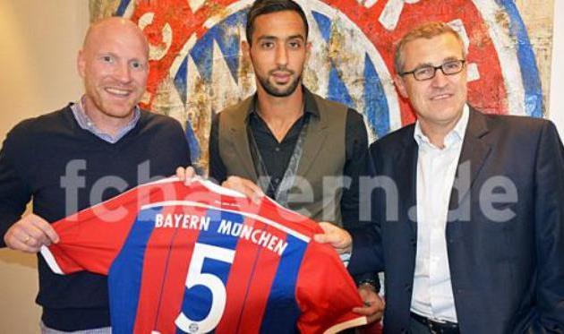 Мехди Бенатья, фото www.fcbayern.de