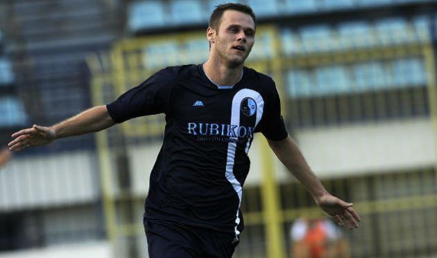 Петар Йелич - автор пяти мячей в ворота Воздоваца, фото sr.fkrad.rs