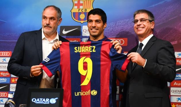 Луис Суарес в Барсе, Getty Images