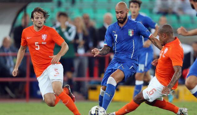 Симоне Дзадза (в центре), фото Getty Images