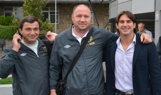 Металлургов встречал Велизар Димитров, фото metallurg.donetsk.ua