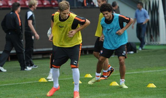 Карп и Тайсон, фото ФК Шахтер