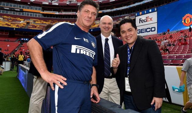 Вальтер Маццарри и Эрик Тохир, Getty Images