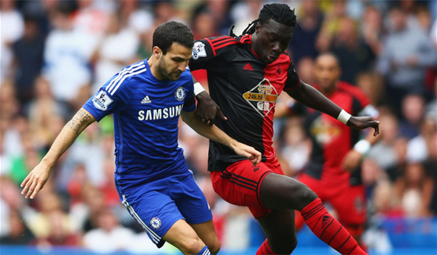 Фабрегас против Гомиса, Getty Images