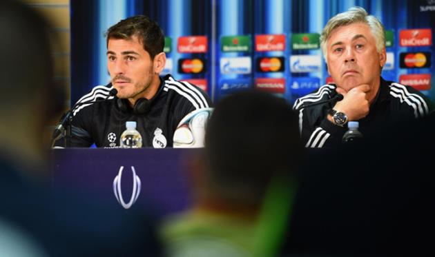 Икер Касильяс и Карло Анчелотти, Getty Images