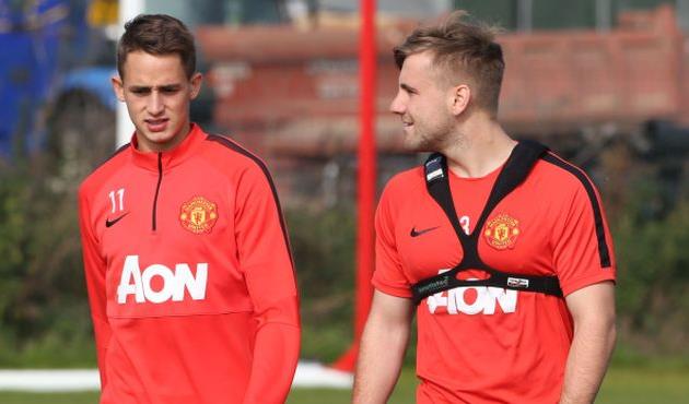 Аднан Янузай и Люк Шоу, Getty Images