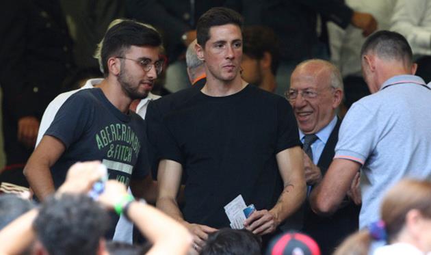 Торрес готовится к дебюту за Милан, Getty Images