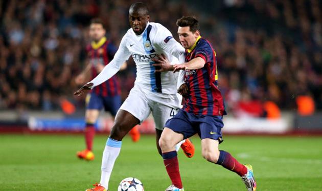 Бывшие одноклубники Туре и Месси, Getty Images