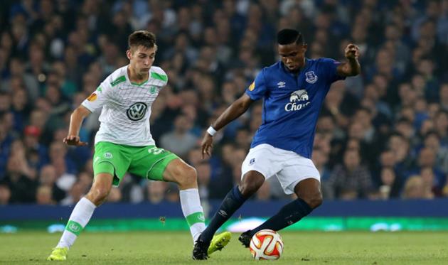 Самуэль Это'О в матче против Вольфсбурга, Getty Images