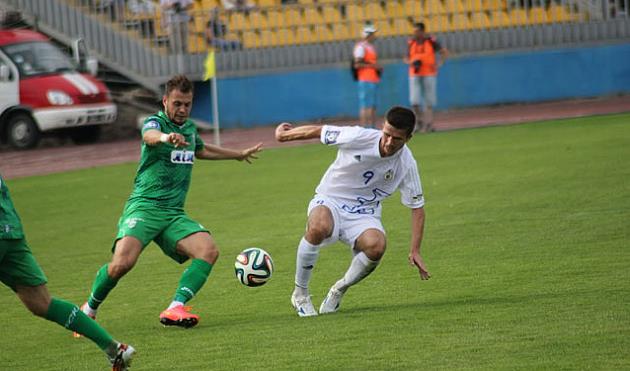 Олег Герасимюк (справа), fcgoverla.uz.ua