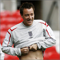 Джон Терри с Эстонией не сыграет