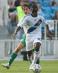 Исмаэль Бангура, fcdynamo.kiev.ua