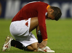 Правая лодыжка причина всех проблем, фото AP