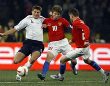 Стива встречали 