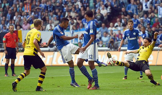 Шальке добился победы, Getty Images