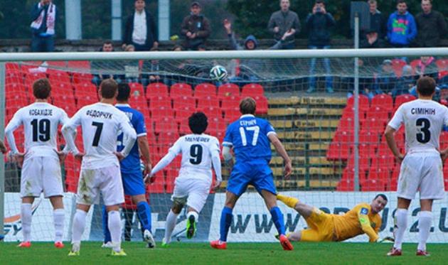 Бикфалви забил единственный гол с пенальти, fcdnipro.ua