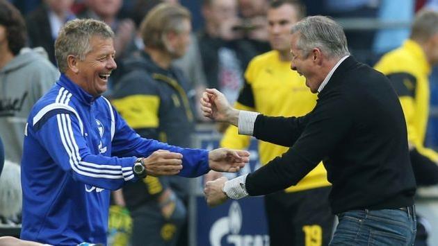 Йенс Келлер (справа), фото schalke04.de