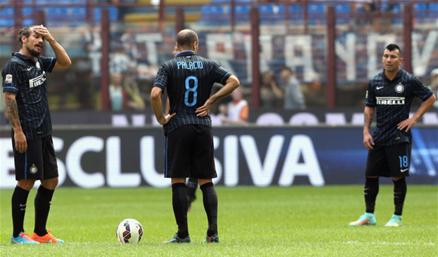 Разочарование игроков Интера, Getty Images