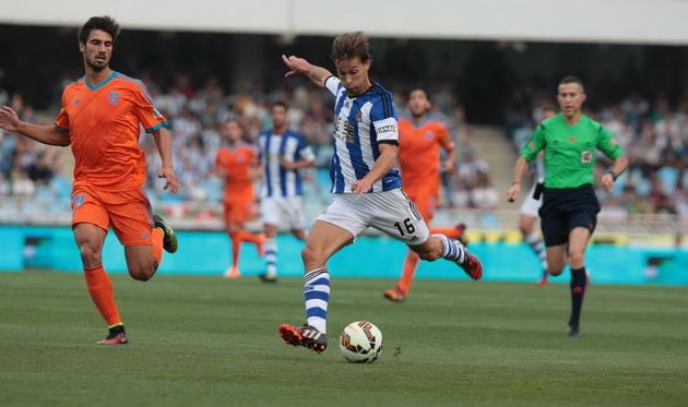 Каналес забил бывшей команде, фото diariovasco.com