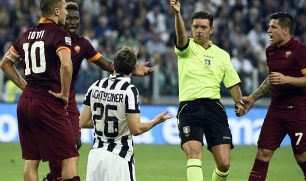Римляне остались недовольны судейством, Getty Images