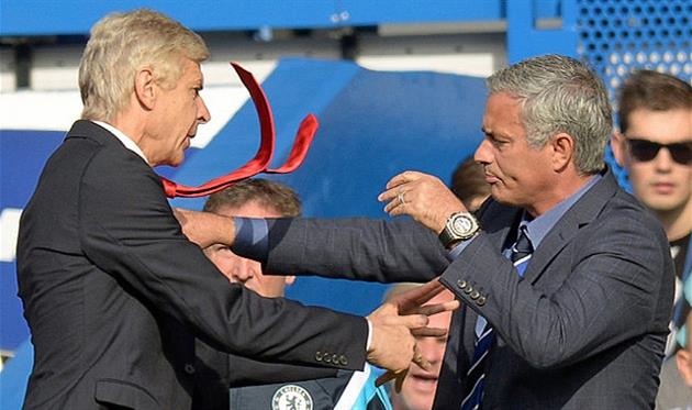 Венгер и Моуриньо, telegraph.co.uk