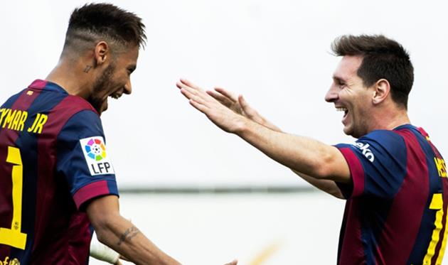 Неймар и Месси, Getty Images