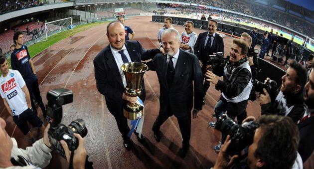 Рафа Бенитес и Де Лаурентис, фото Getty Images