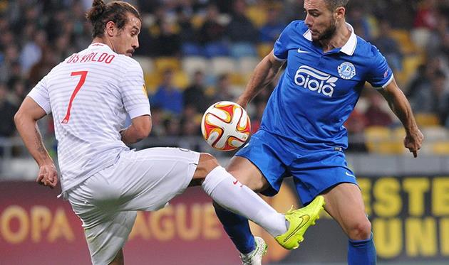 Канкава против Освальдо, фото Ильи Хохлова, Football.ua