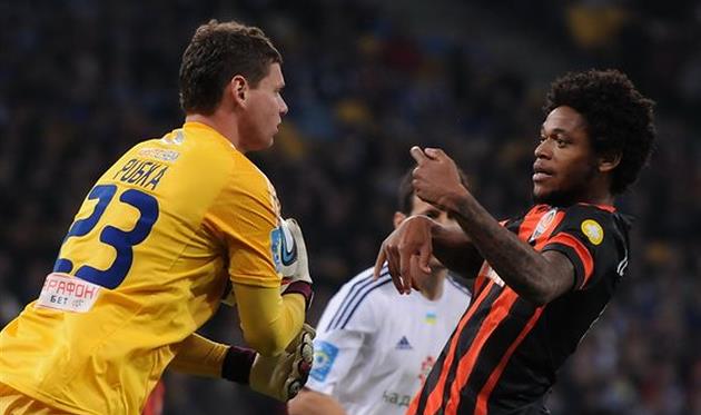 Александр Рыбка и Луис Адриано, фото И.Хохлова, Football.ua